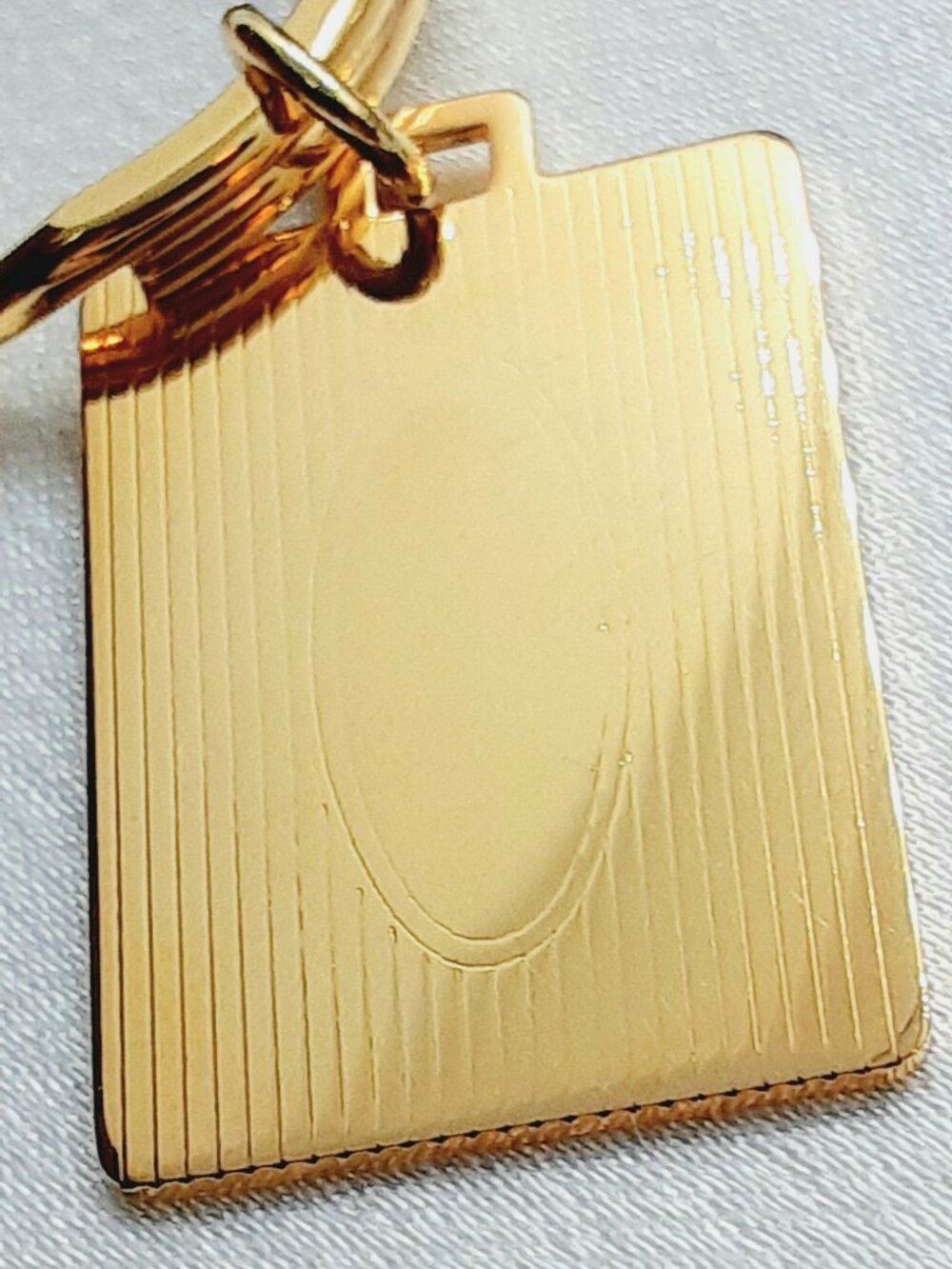 NEW Bridal Party Gift -- Gold Tone Key Chain - Picture 2 of 5